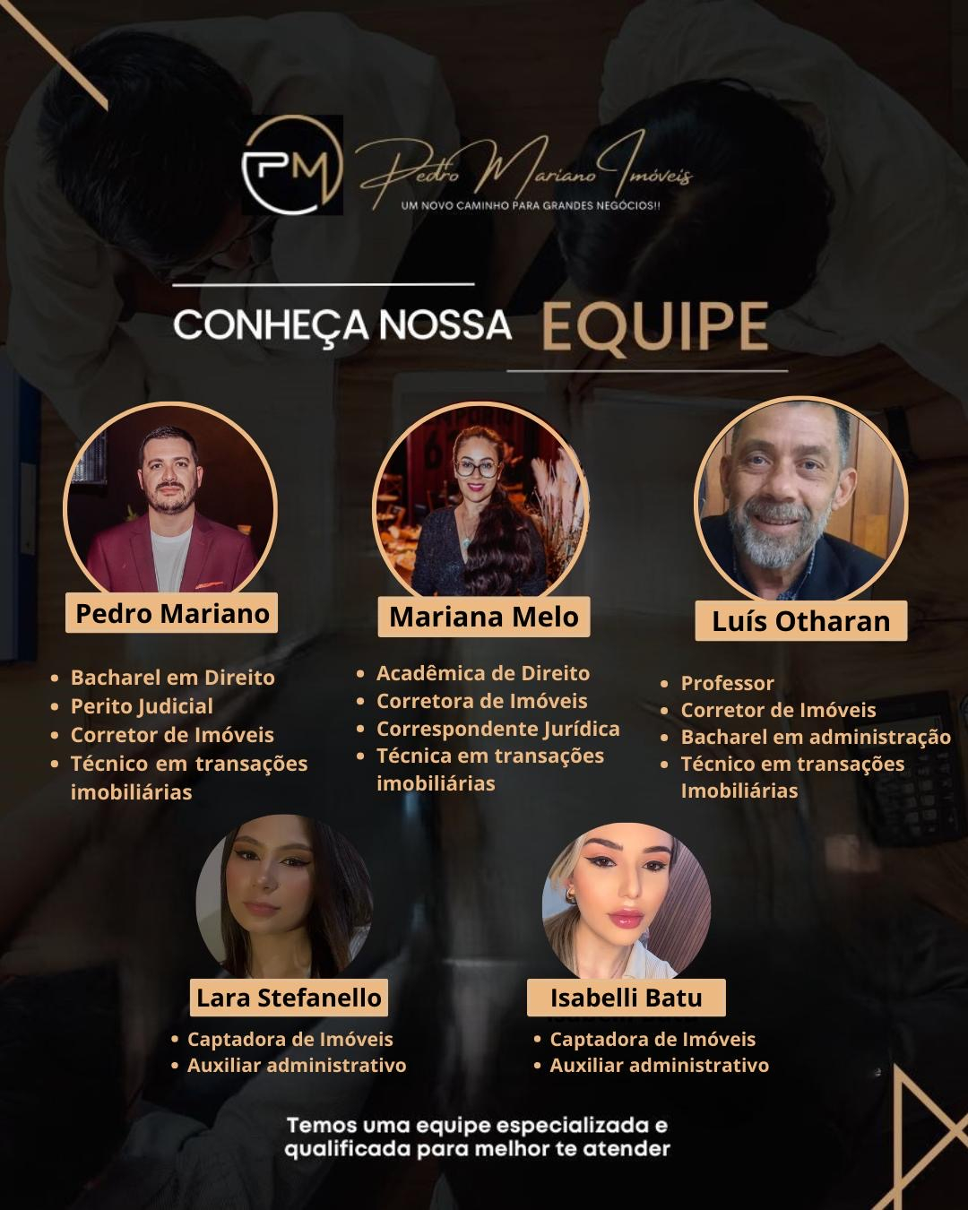 Sobre nós - Pedro Mariano Imóveis